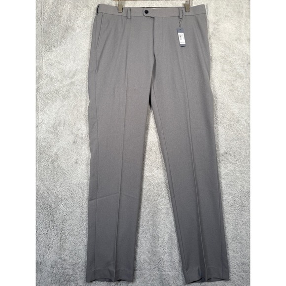 Peter Millar Crown Sport 36x34 EB50 Gray Dress Pants Men Trousers NWT Golf - Picture 1 of 8